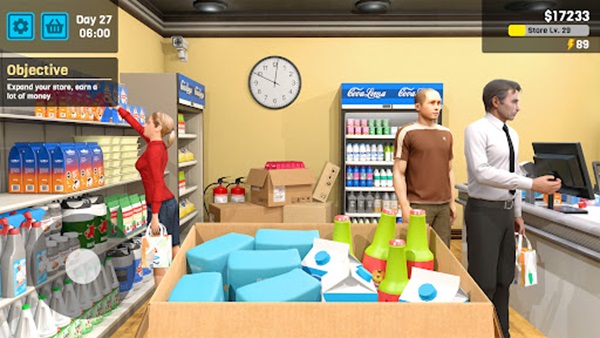 supermarket simulator apk para android