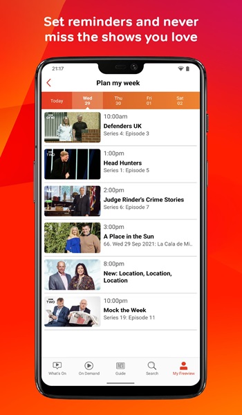 freeview apk español