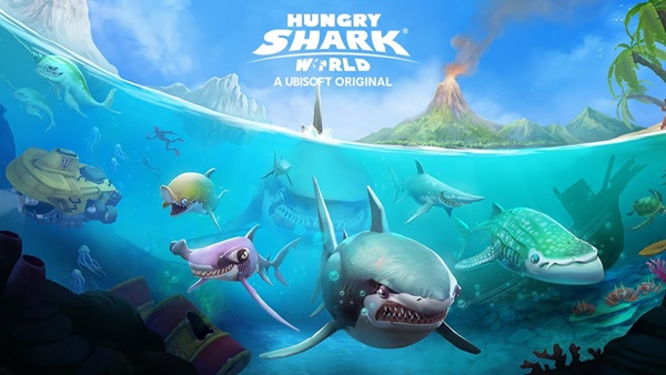 hungry shark world apk todo desbloqueado